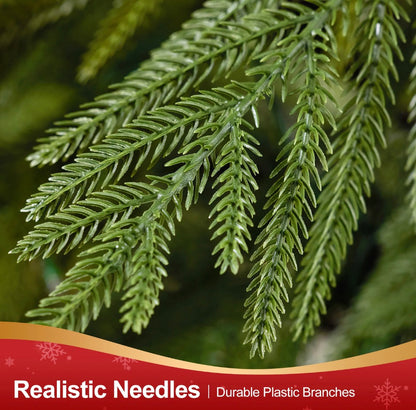 The Evergreen Row Alpine — Realistic Artificial Christmas Tree