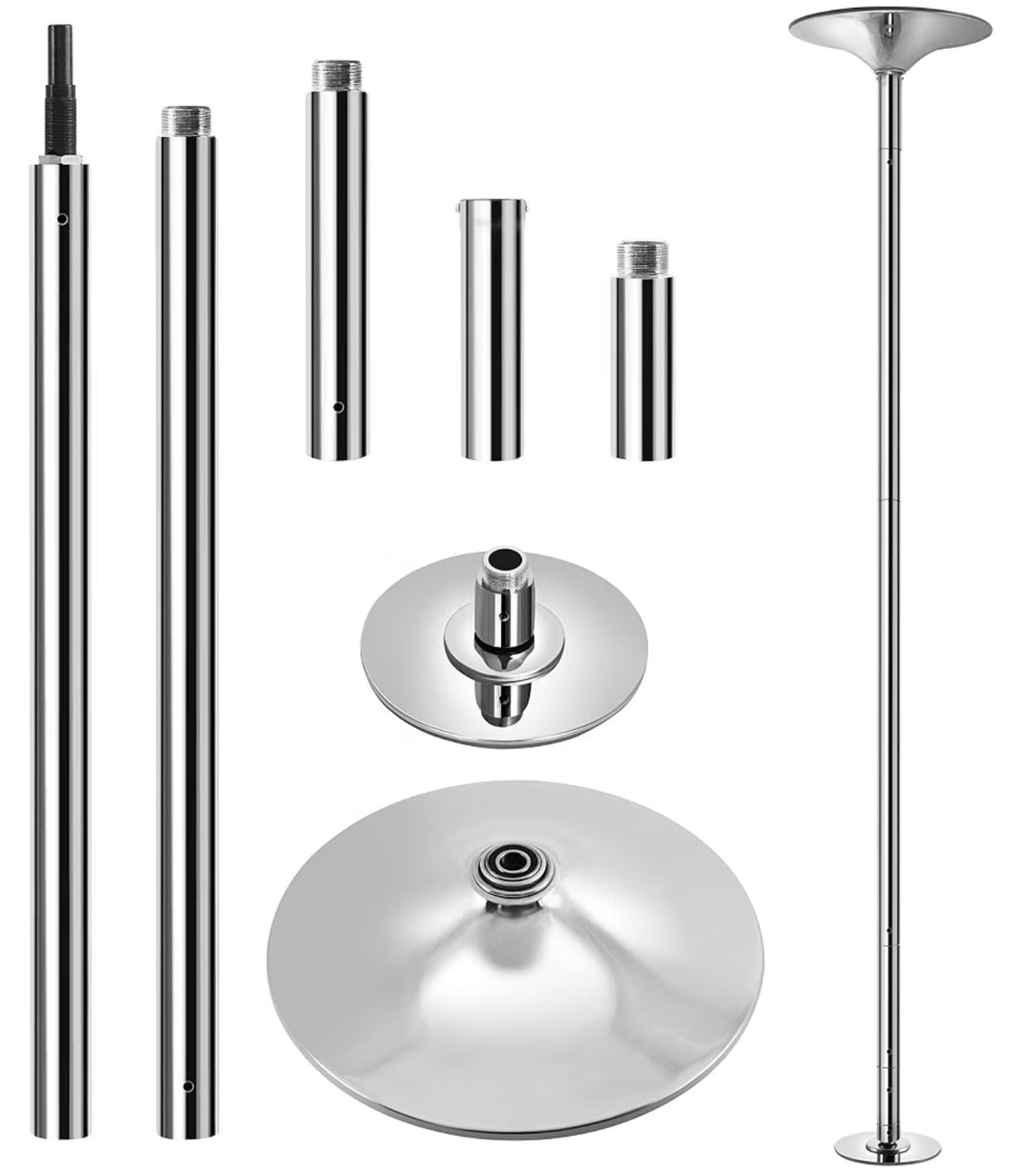 The Aerilux Studio Pro — Professional Spinning & Static Dance Pole
