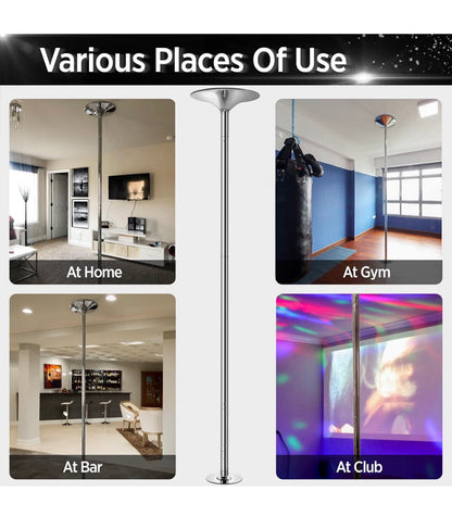 The Aerilux Studio Pro — Professional Spinning & Static Dance Pole